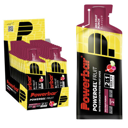 Gel PowerBar PowerGel Original 24x41gr Red Fruit Punch