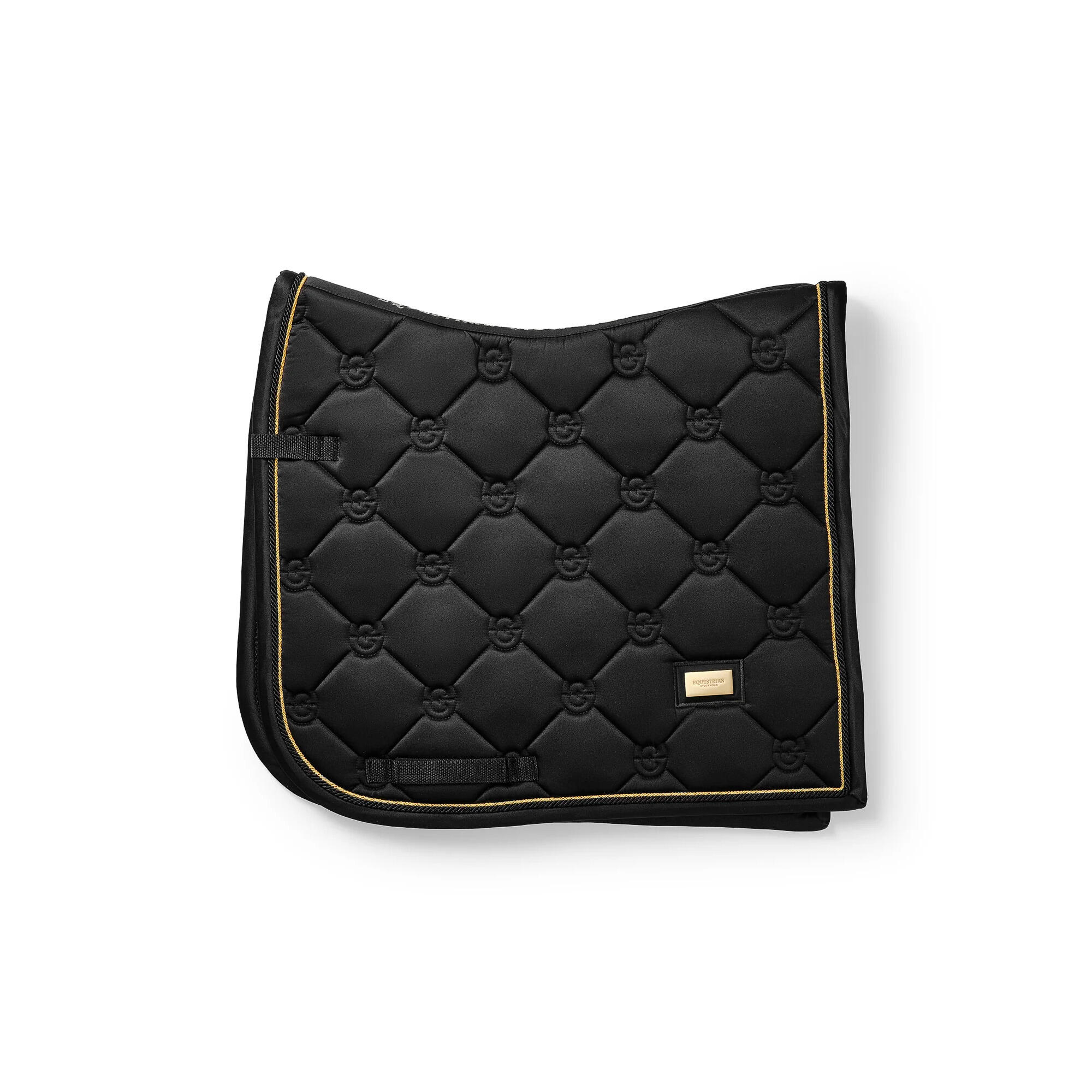 Tapis de selle Black Edition Gold DRESSAGE - Equestrian Stockholm 2/5