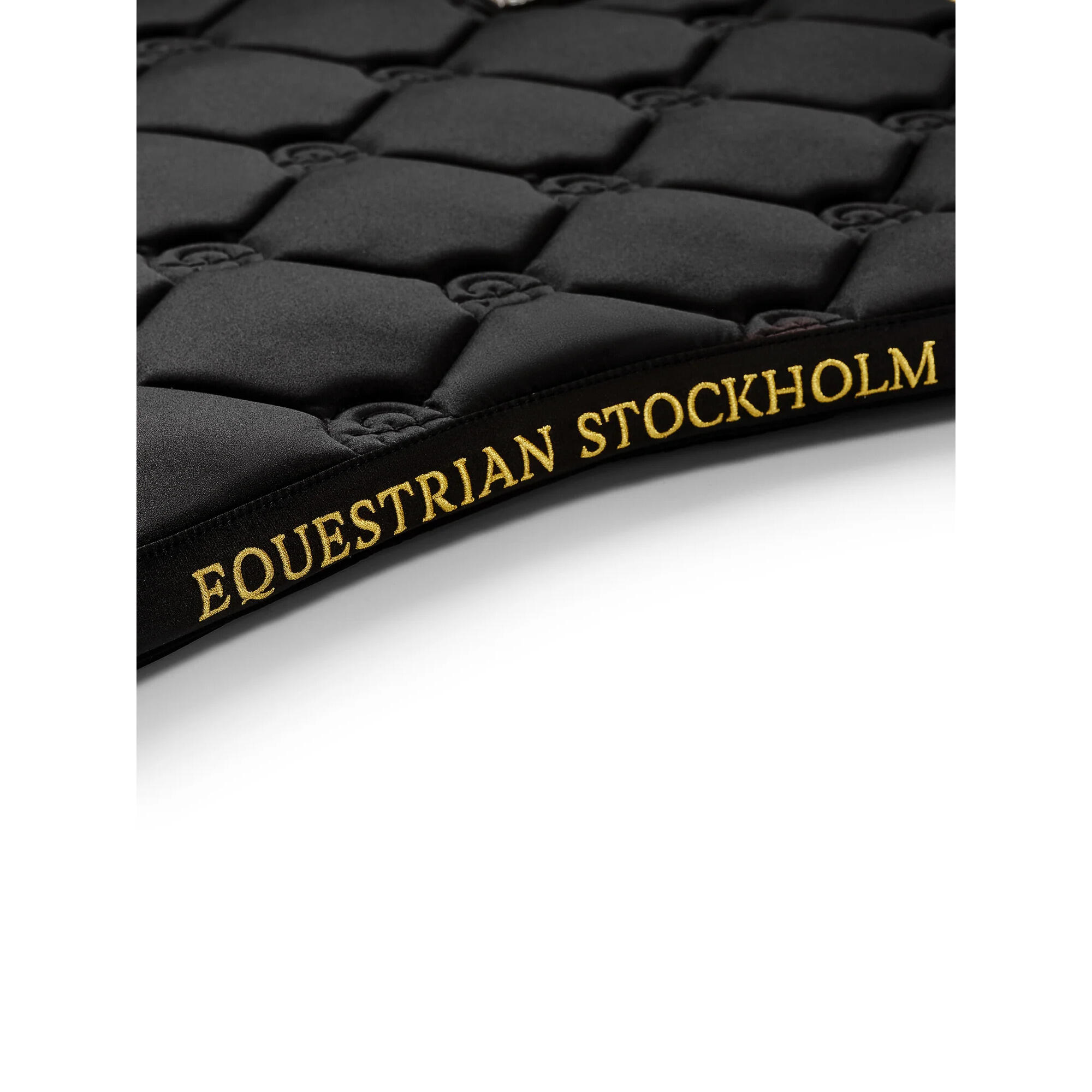 Tapis de selle Black Edition Gold DRESSAGE - Equestrian Stockholm 5/5