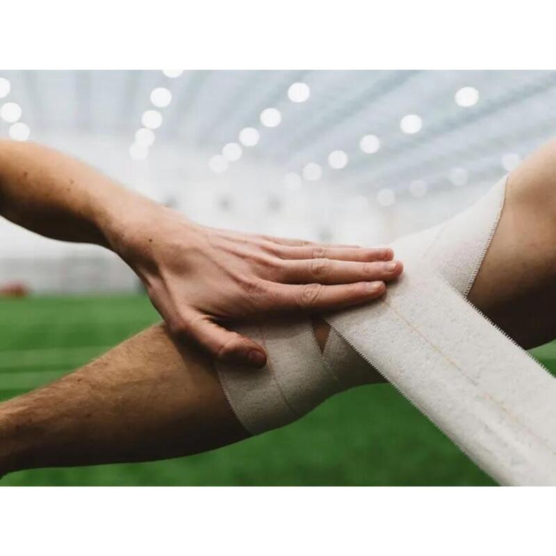 Bandaż taśma elastyczny z klejem SPORTTAPE EAB NO TEAR 7,5cm