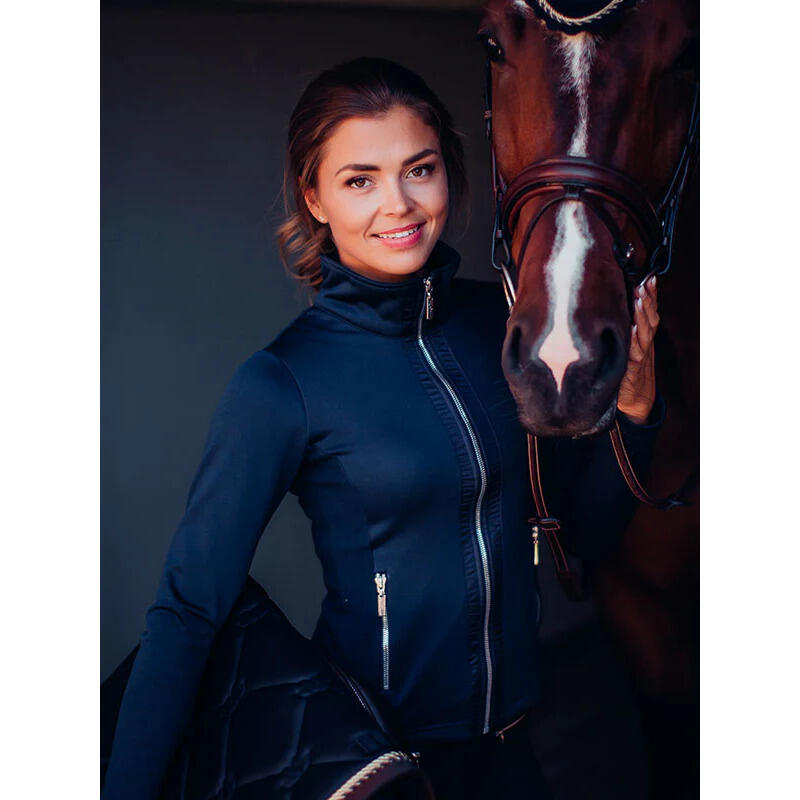 Polar damski zapinany na zamek Equestrian Stockholm 2/5