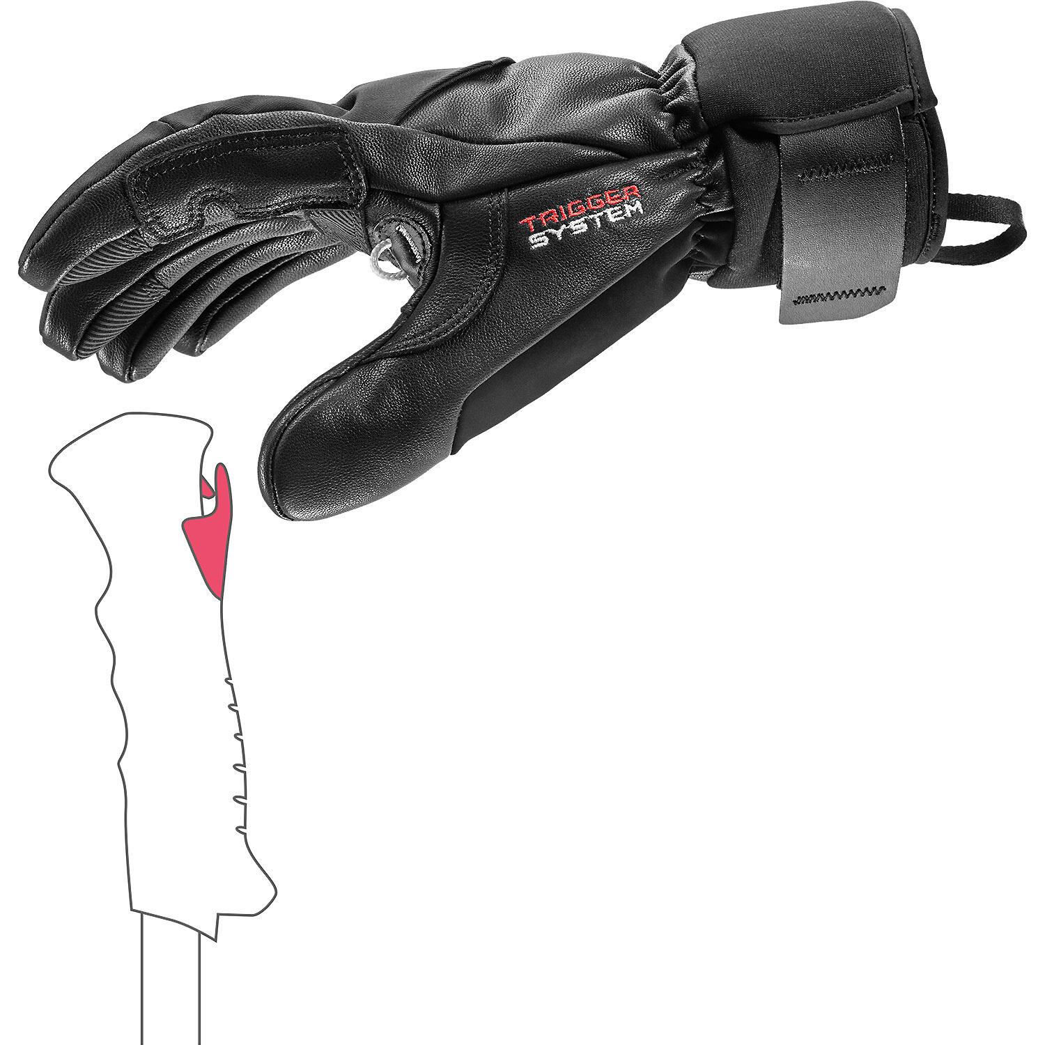 Unisex Handschuhe Hevon 3D 3/5