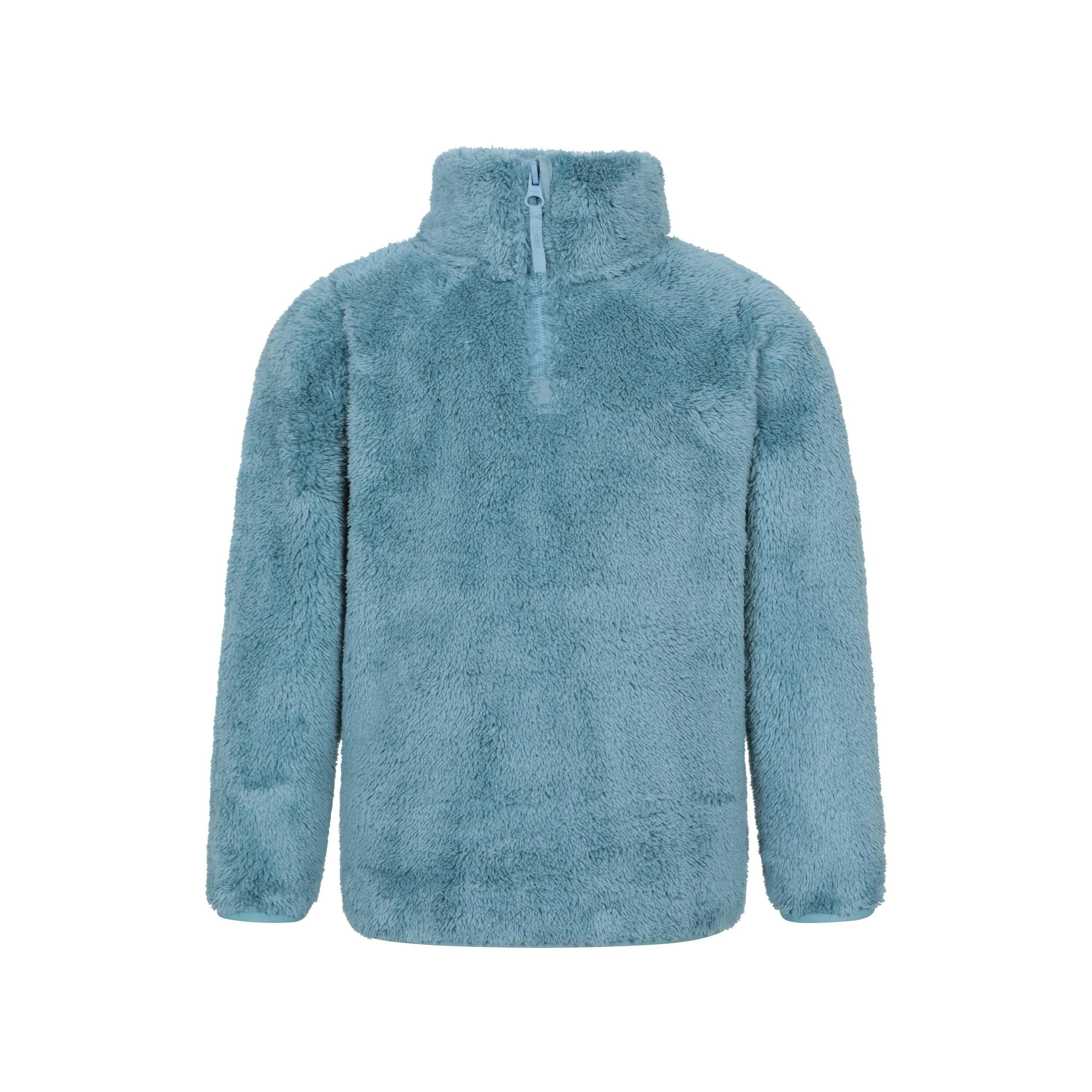 Mountain Warehouse Childrens/Kids Teddy Half Zip Fleece Top