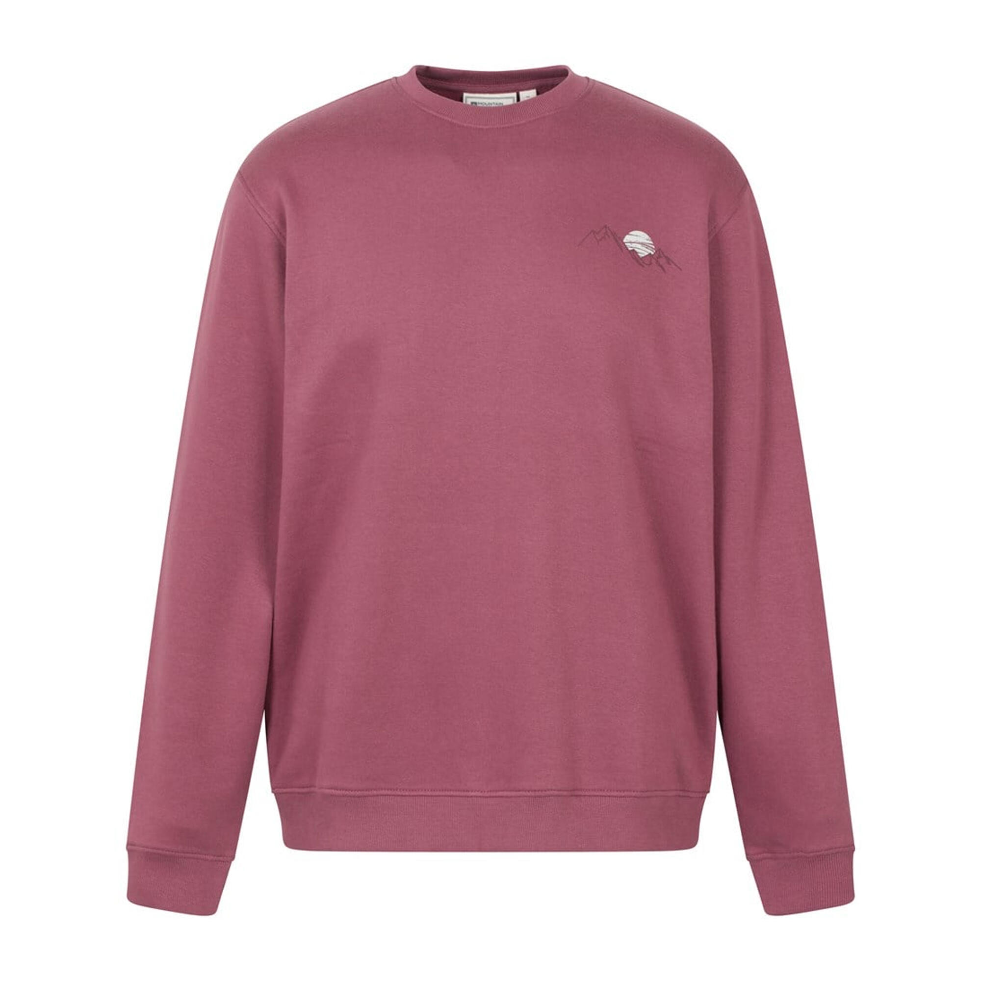 Mountain Warehouse Mens Mountain Scene Sweatshirt