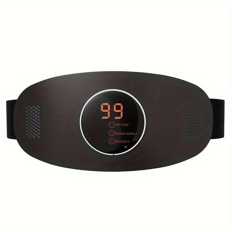 NNETM 1pc Electric Waist Sculpting Massager - Black