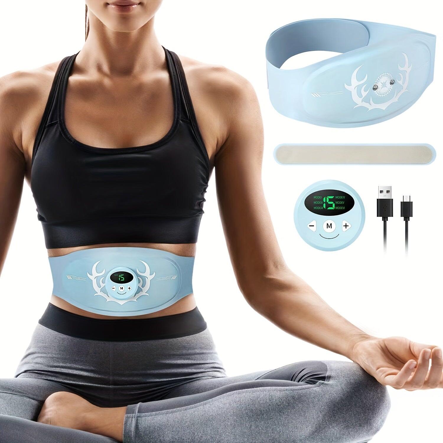 NNETM Abdominal Muscle Trainer -  Fitness Belt(Blue)