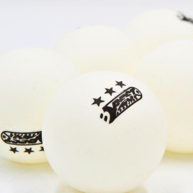 Erwachsene Tischtennisball 40mm, 24 Stück - Best Sporting, weiss 3/4
