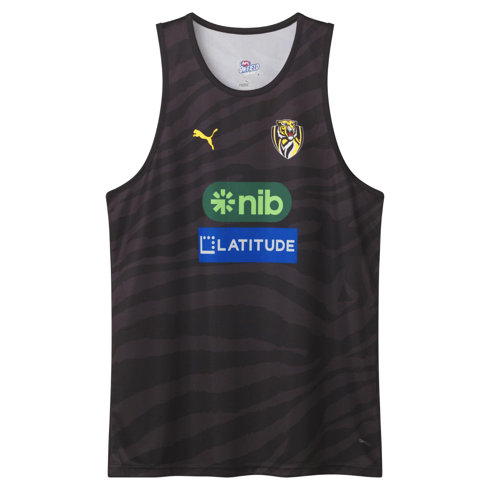 AFL 2024 Training Singlet - Richmond Tigers - Adult - Mens