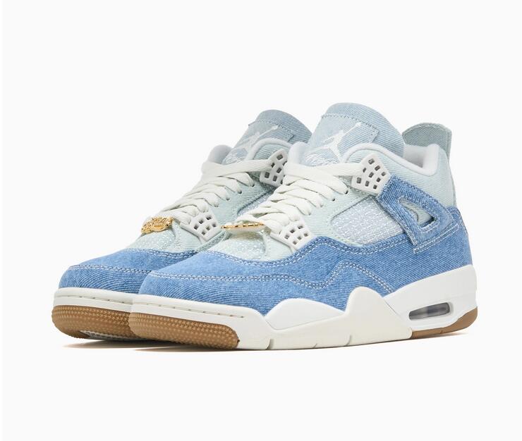 Chaussures  4 Retro TEX Denim Worn Blue 5/7