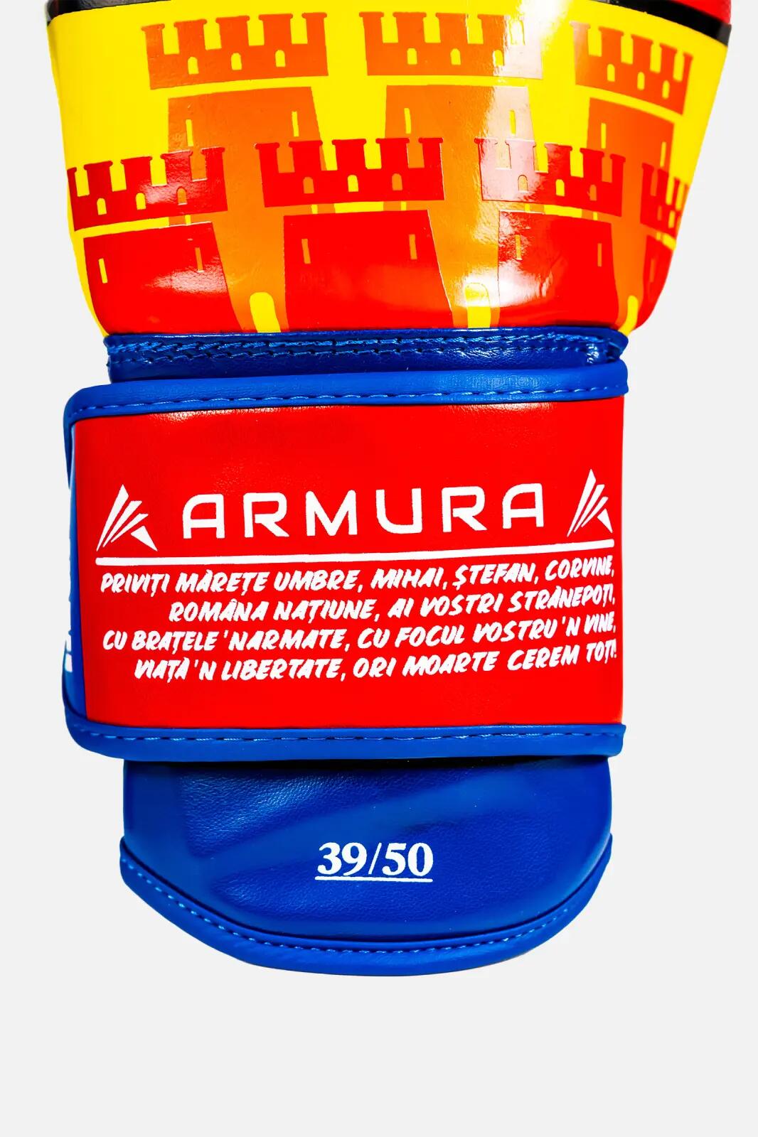 Manusi de Box ARMURA Regio Transilvania Galben/Albastru Editie Limitata 5/5