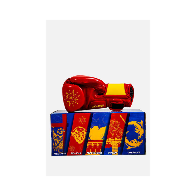 Manusi de Box ARMURA Regio Moldova Rosu/Galben Editie Limitata