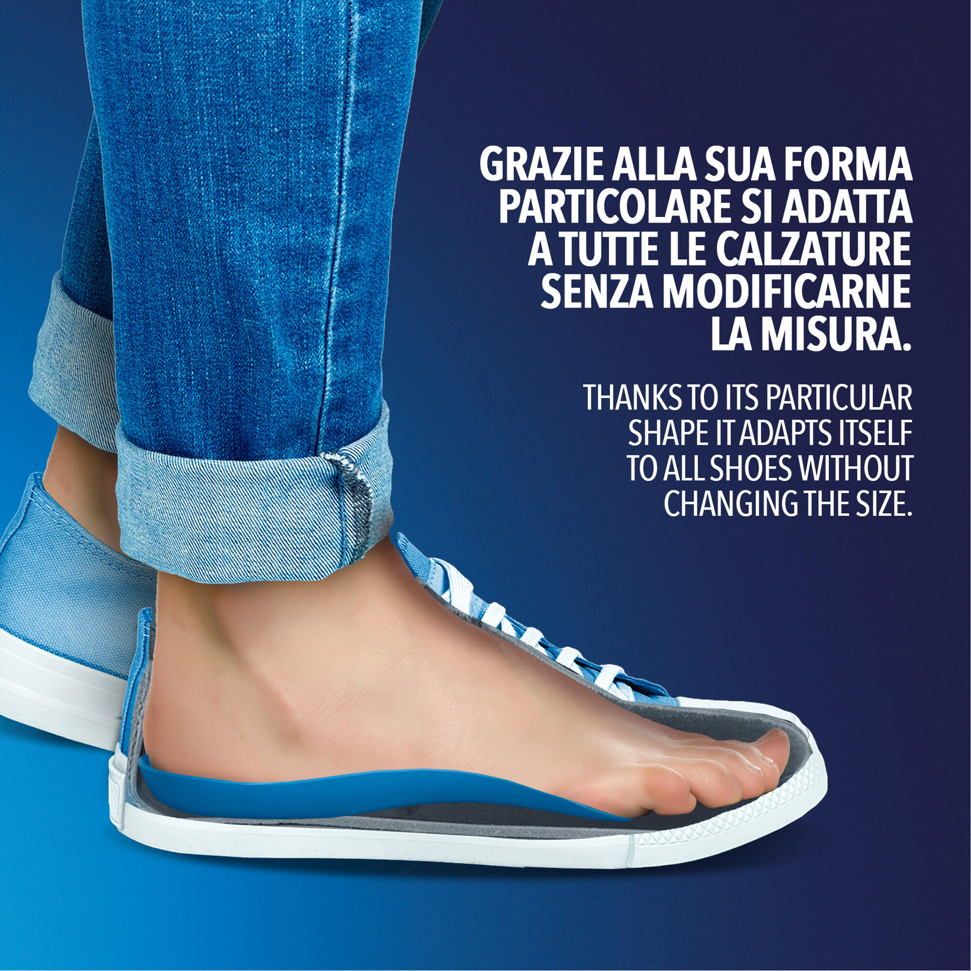 Semelle active Bionaif blanche idéale pour sport, travail et maison. 7/7
