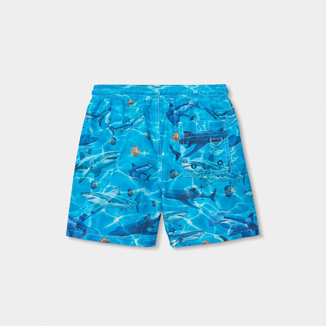 Bañadores de verano de senderismo kids niño boboli azul 2/4