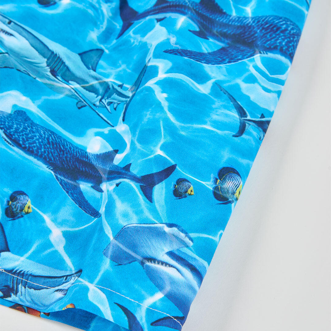 Bañadores de verano de senderismo kids niño boboli azul 4/4