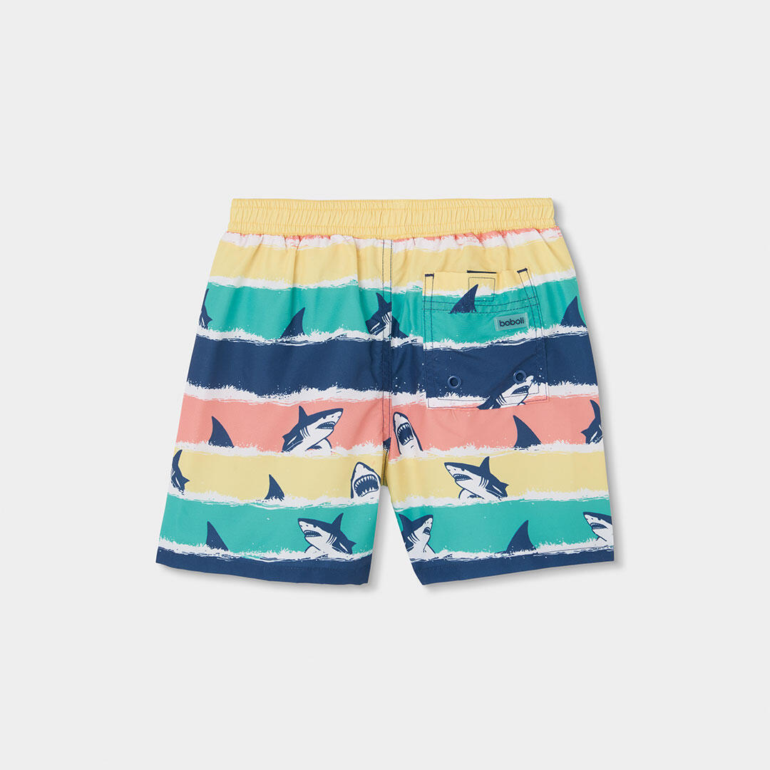 Bañadores de verano de tenis kids niño boboli azul 2/4