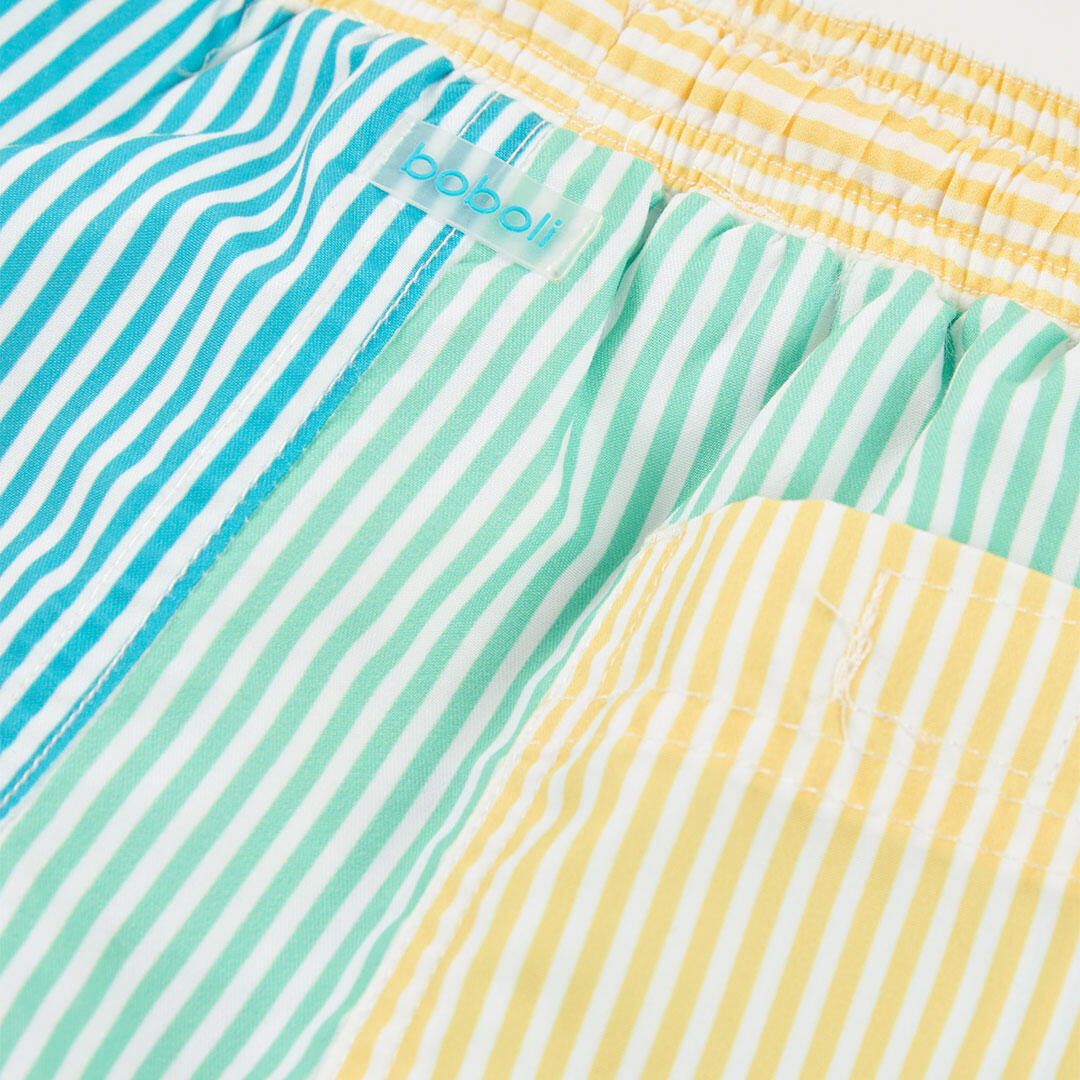 Bañadores de verano de gimnasia kids niño boboli blanco 4/4
