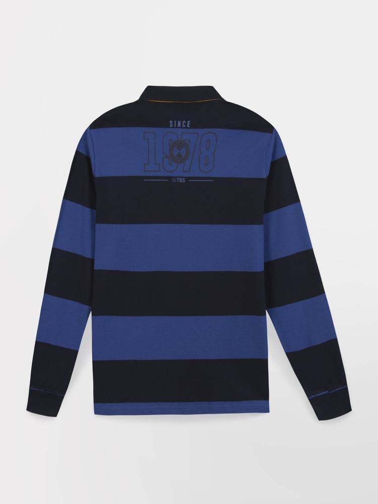 Polo manches longues homme MATIOPOL Crepuscule 5/5