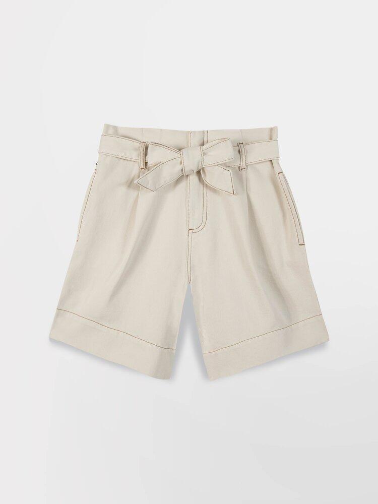 Bermuda femme FAHRABER écru - 100% coton 5/5