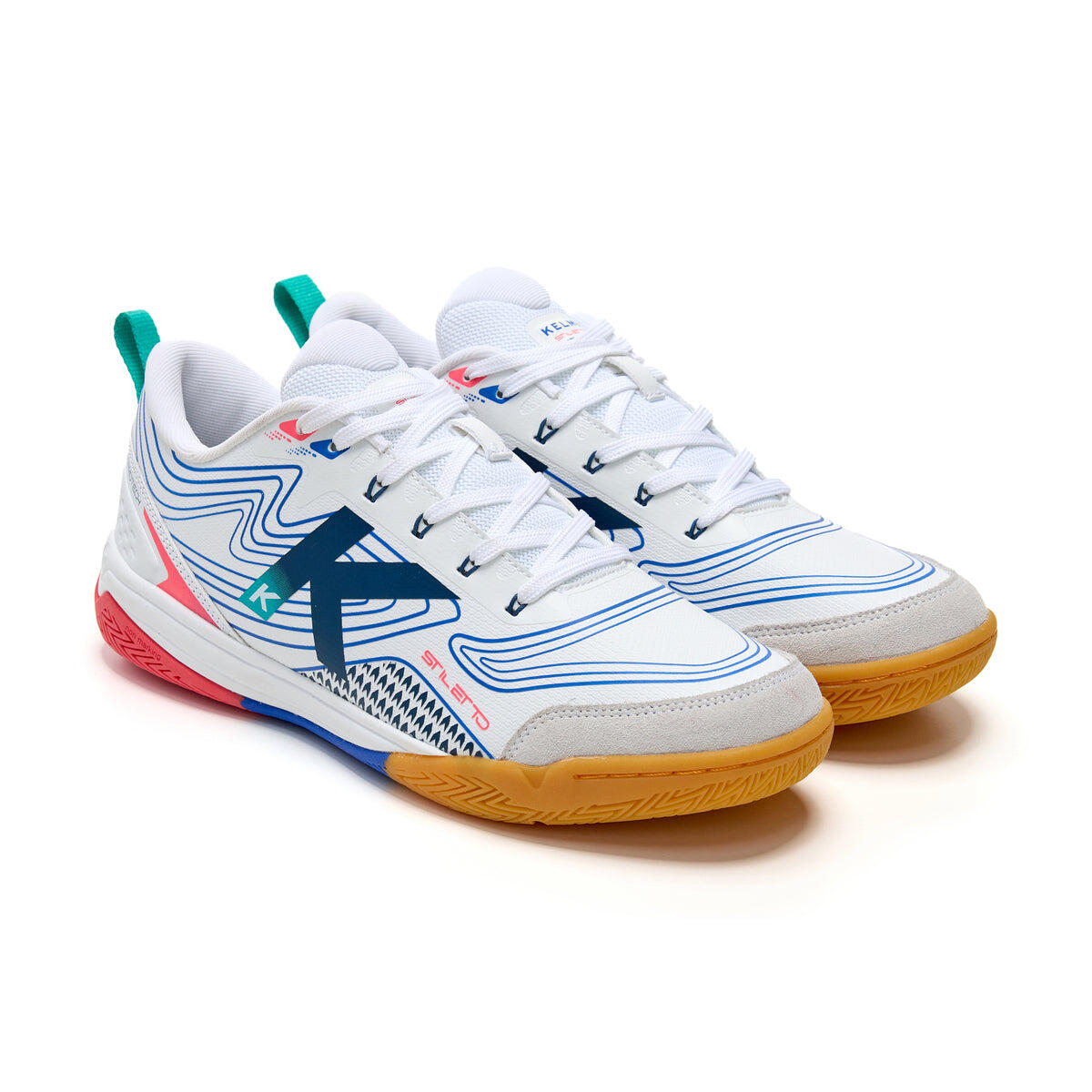 Kelme Zapatillas De Fútbol Sala Stiletto Blanco Unisex 2/4