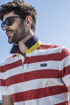 Polo homme SERGOPOL manches courtes 100% coton Grenade