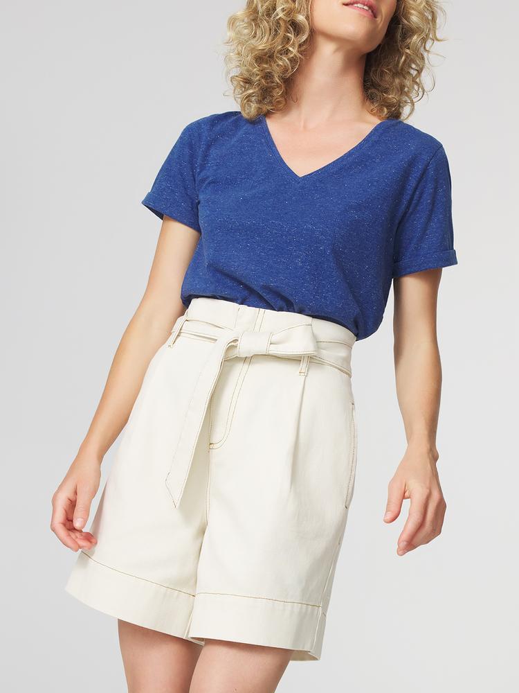 Bermuda femme FAHRABER écru - 100% coton 4/5