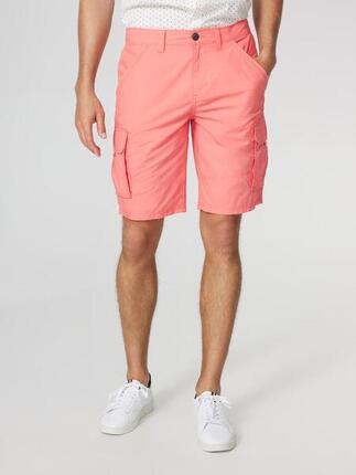 Bermuda ceinture semi-élastiquée avec passants Homme - VALENBER Sediment