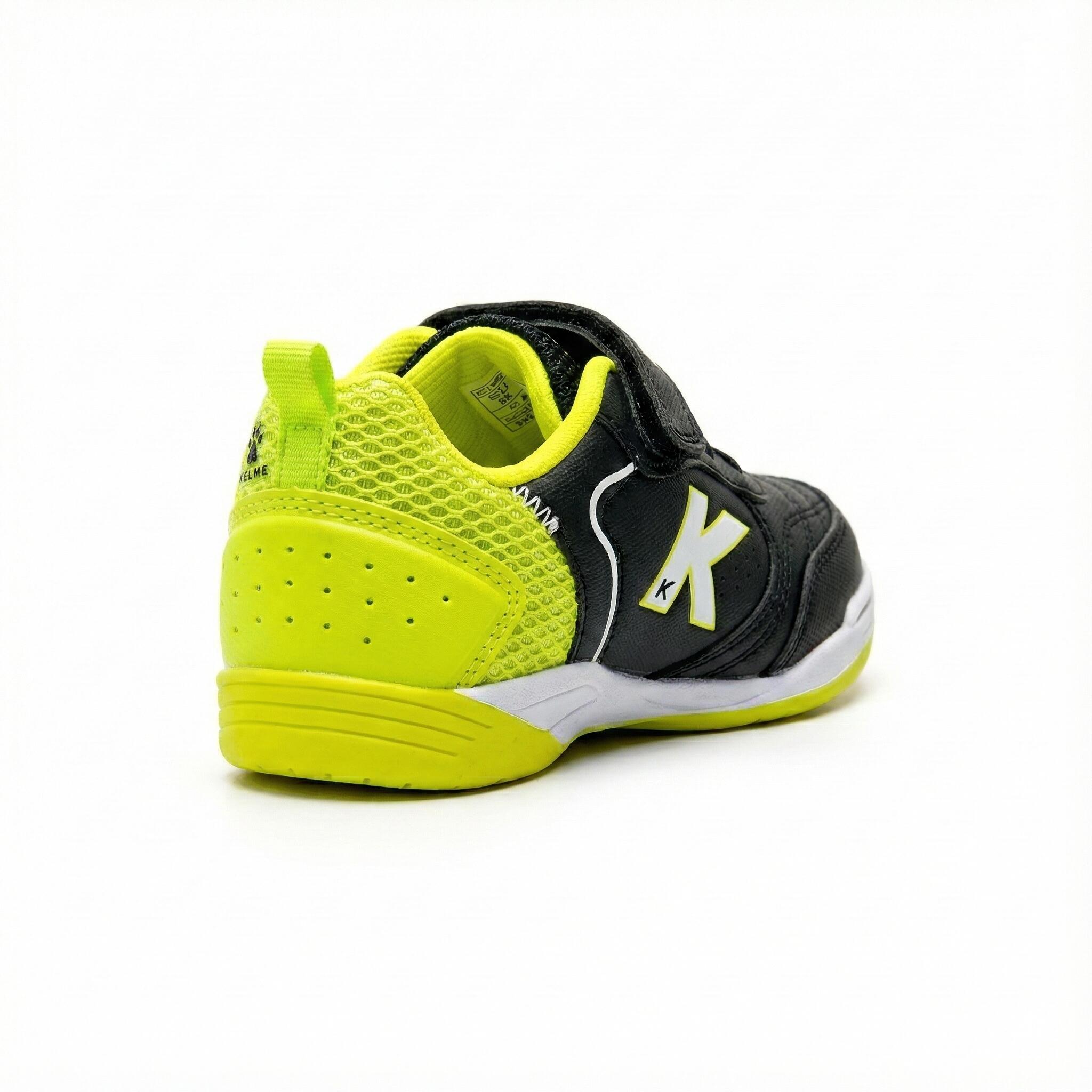 Kelme Zapatillas De Niño Goleiro Elastic Indoor Amarillo Y Negro Unisex Kids 4/4