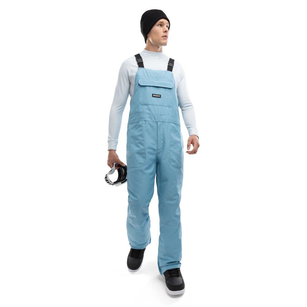 Herren Wintersport snowboard-trägerhose für B1 Zao Blau 3/8
