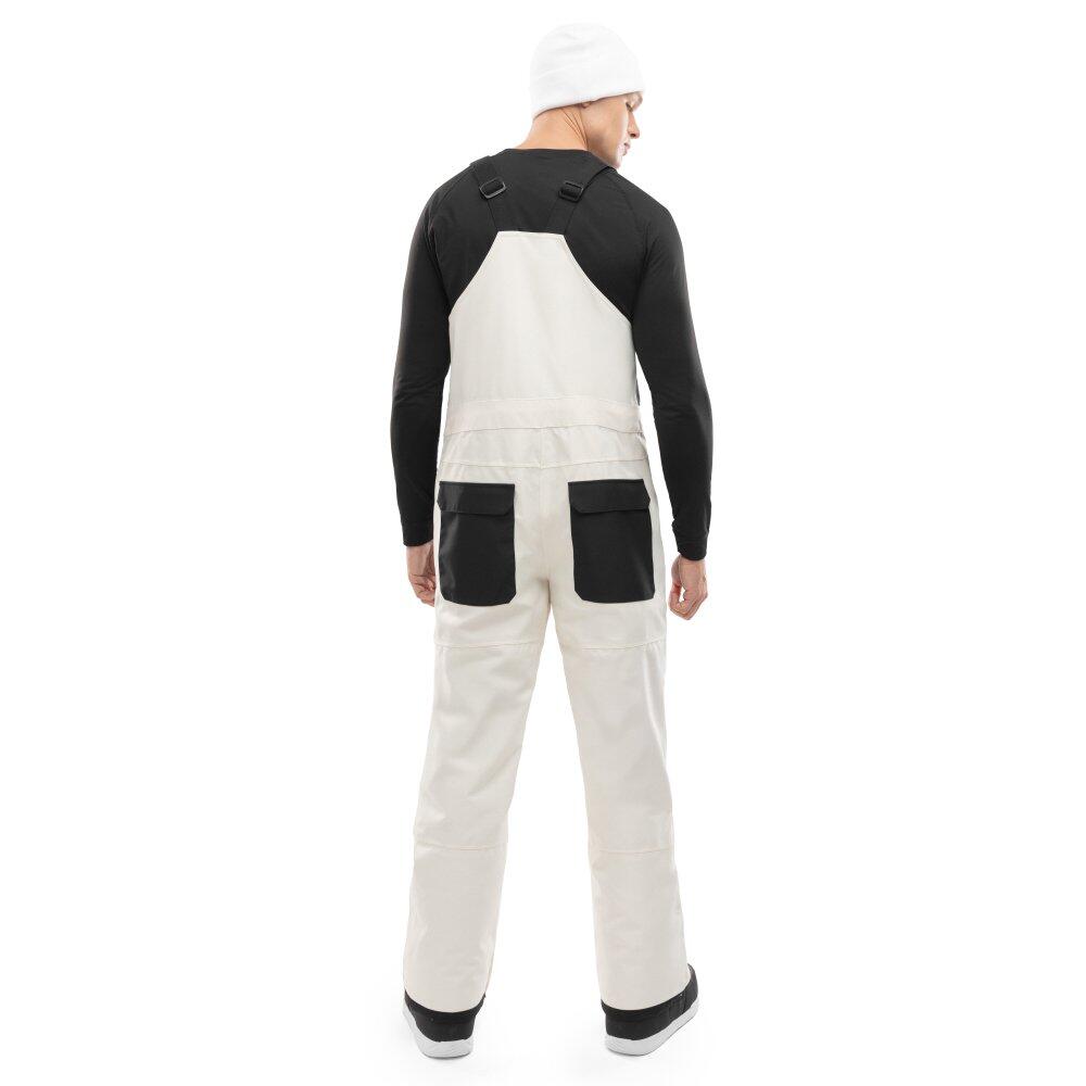 Jardineiras de snowboard para homem Desportos de inverno B1 Appi Branco 2/8