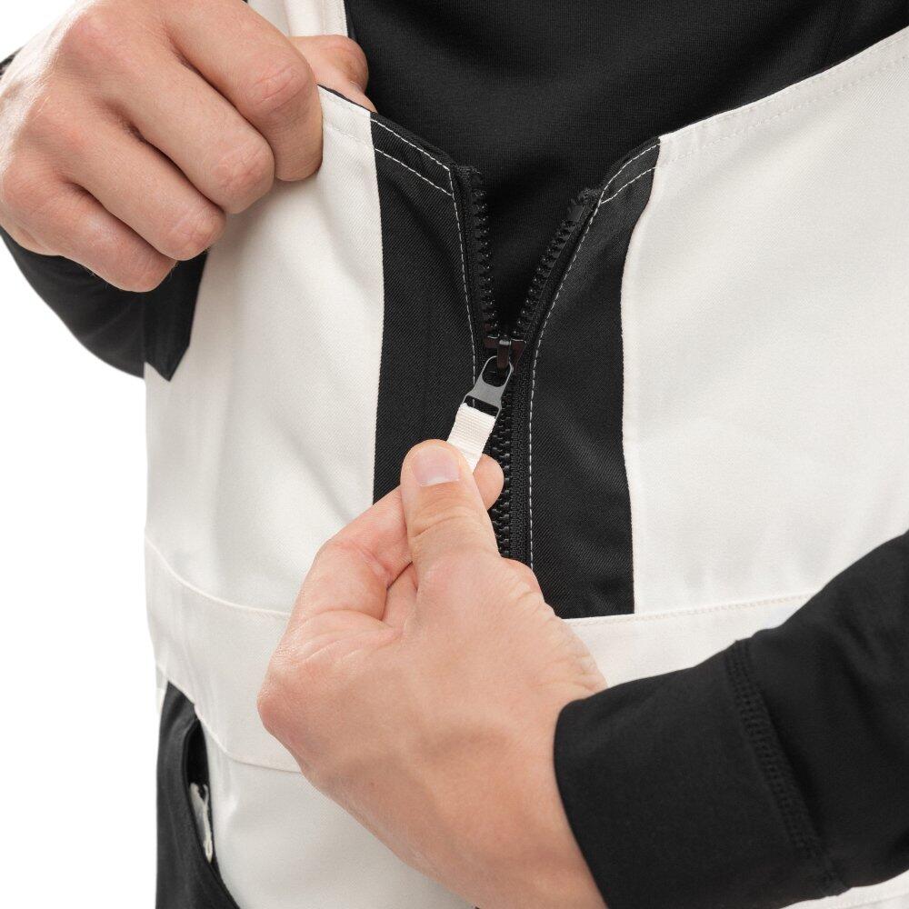 Jardineiras de snowboard para homem Desportos de inverno B1 Appi Branco 5/8