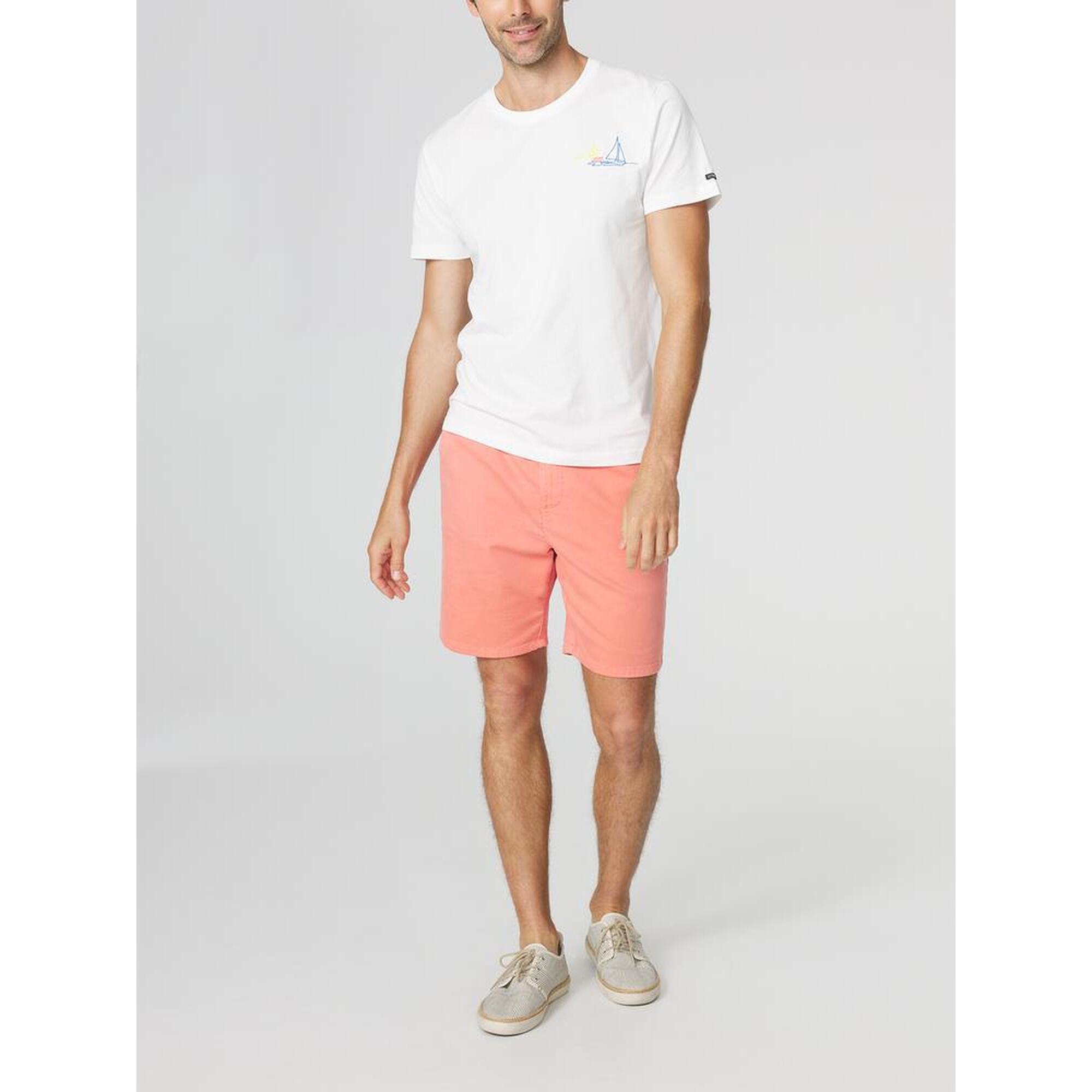 Tbs - Bermuda Homme À Ceinture Élastiquée Foxeeber Recif - Short De Protection - Rouge - Decathlon