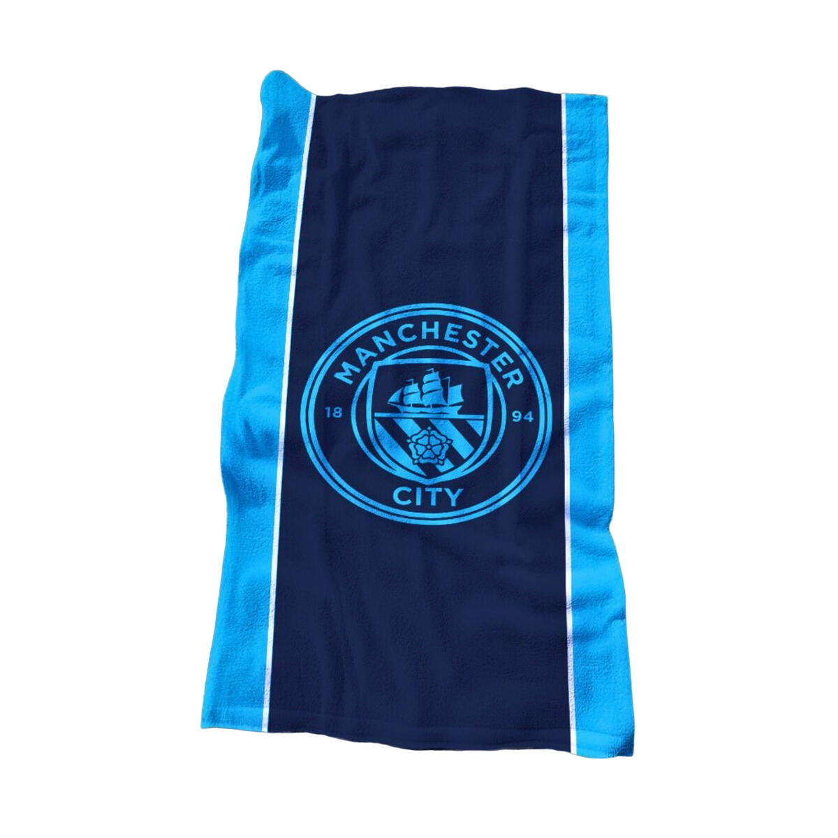 Cresta Cotone Telo Da Spiaggia Manchester City FC Blu 2/3