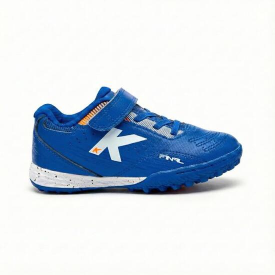 Kelme Zapatillas De Niño Final Elastic Turf Azul Unisex Kids