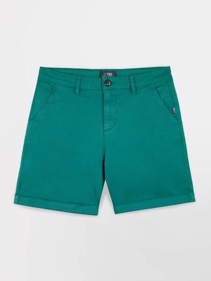 Bermuda femme ceinture droite avec passants SANTABER Cactus