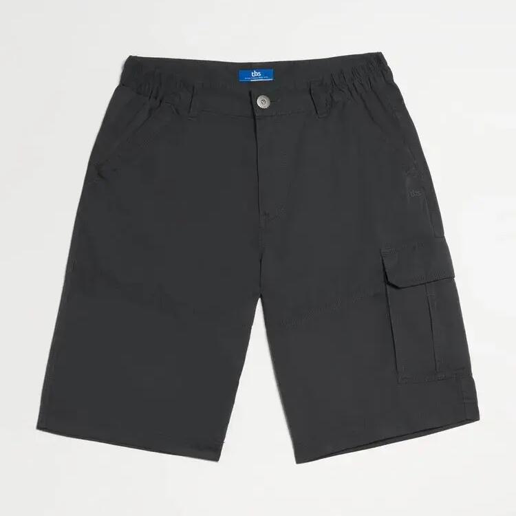 Men's Dark Grey Bermuda Shorts TBS Fanion