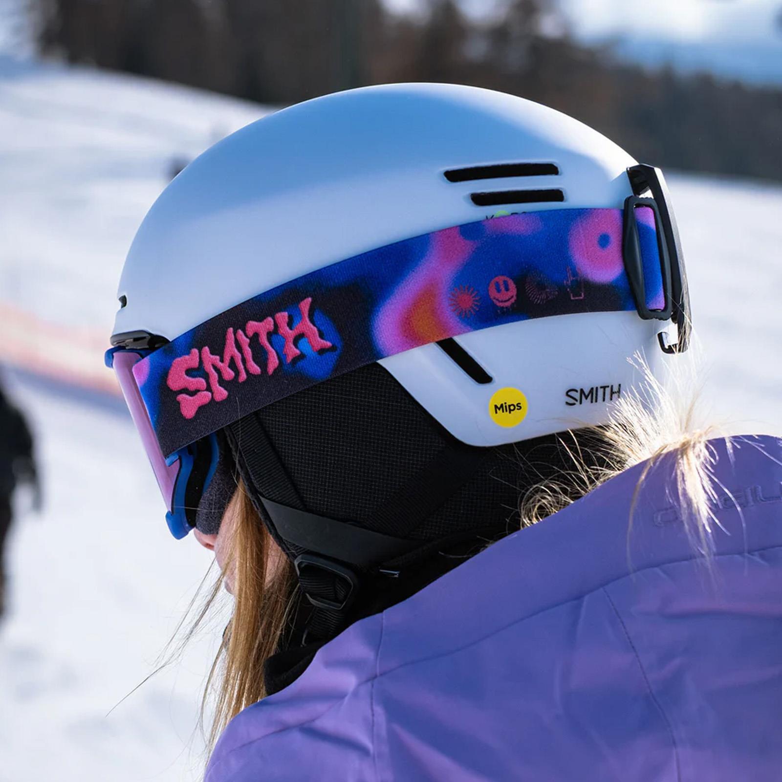 SMITH Method Pro MIPS Ski Helmet, Unisex, Matte White. | Decathlon