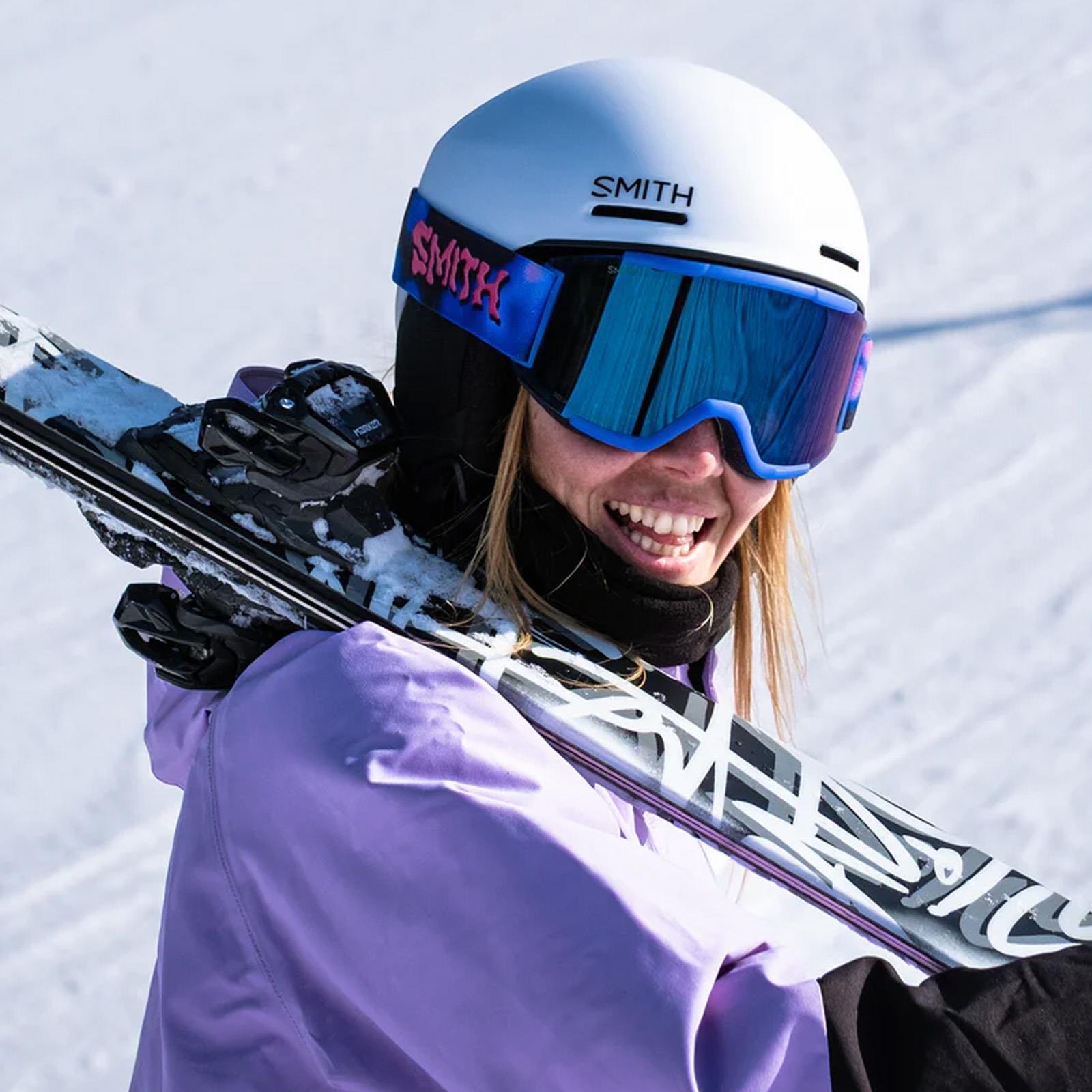 SMITH Method Pro MIPS Ski Helmet, Unisex, Matte White. | Decathlon