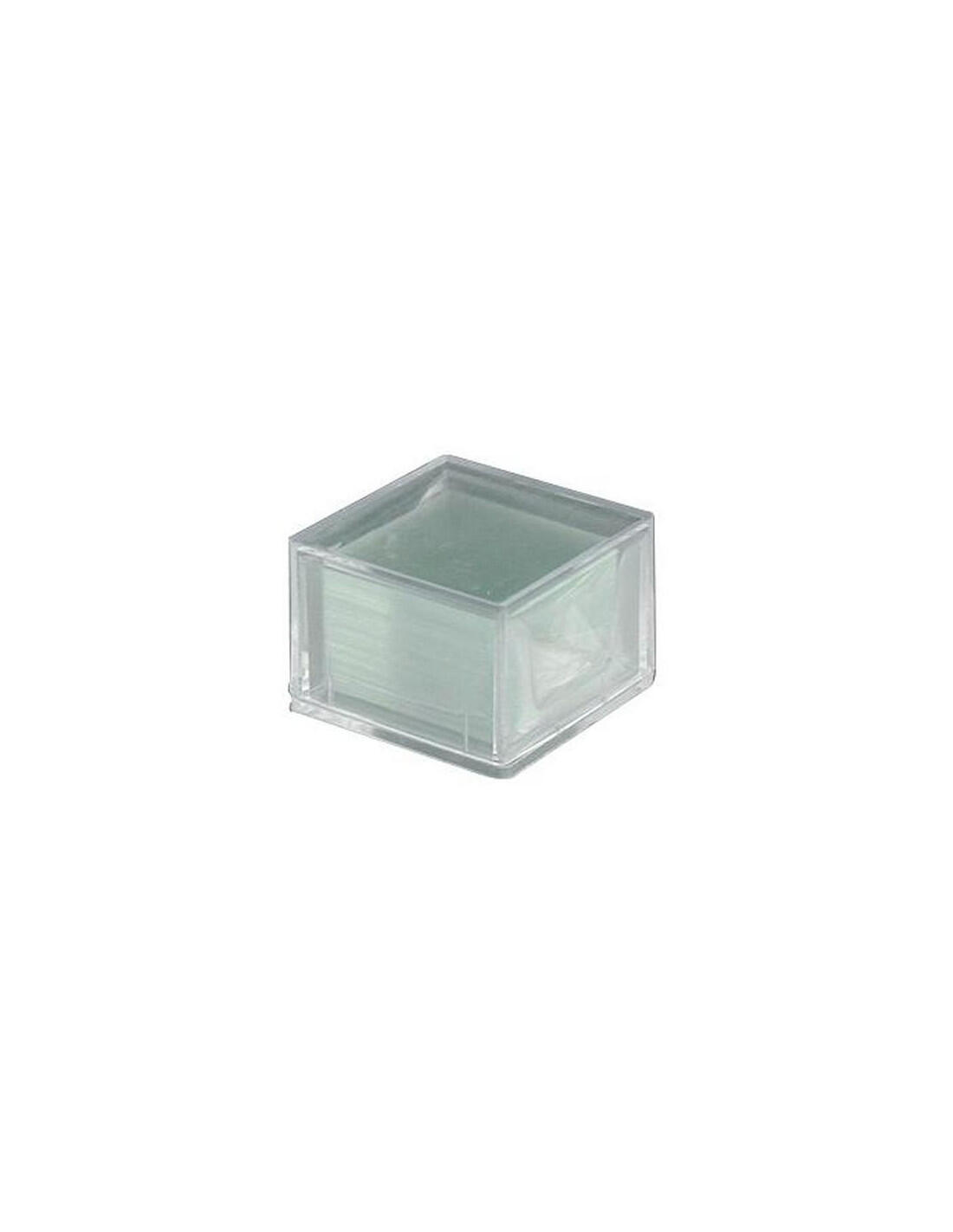 Boite de 100 couvre-objets 22x22 1/1