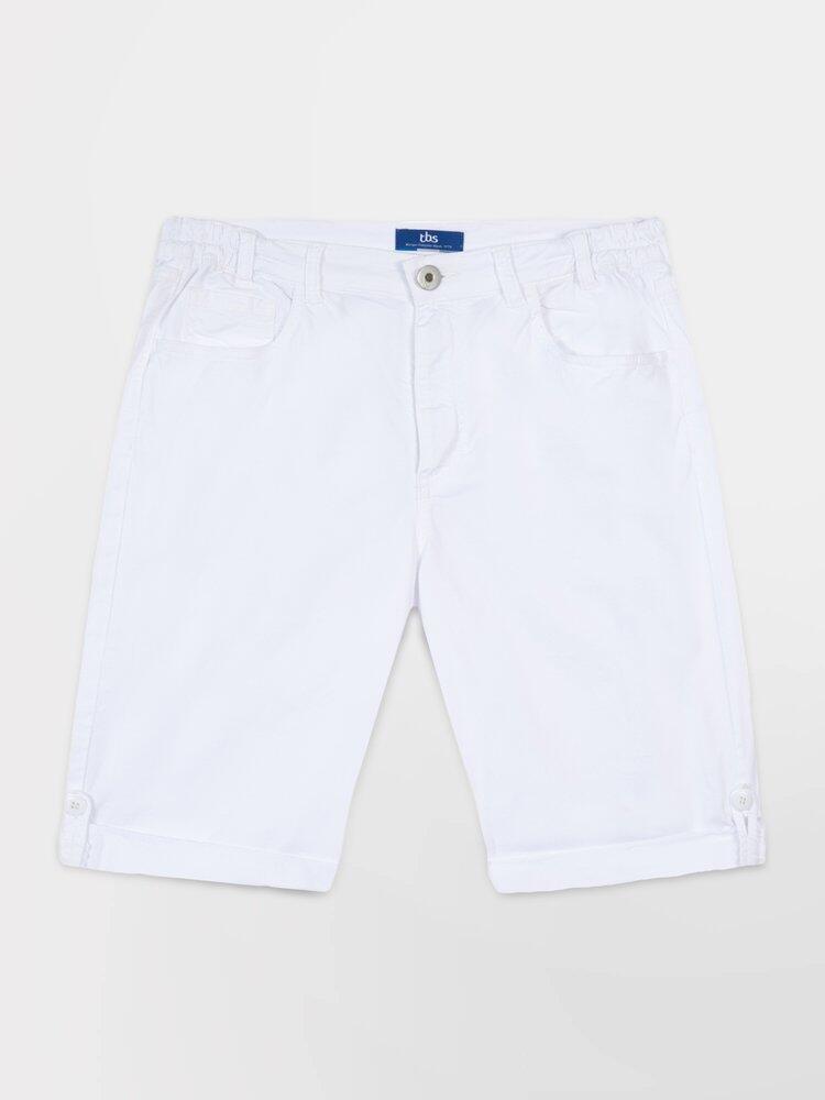 bleu / blanc coton