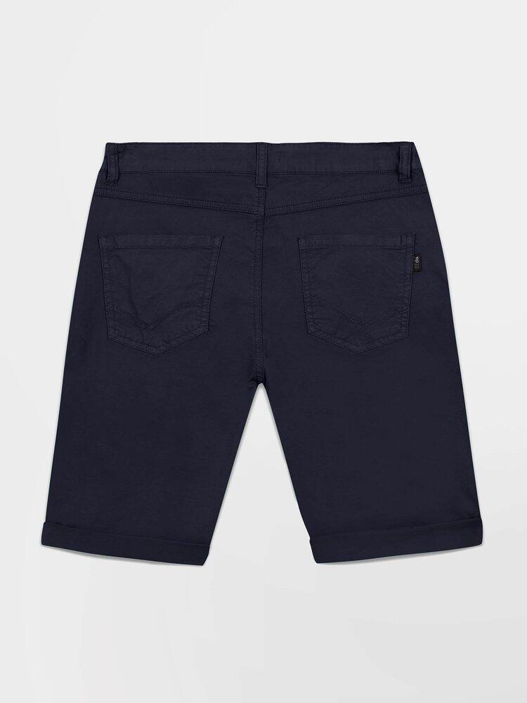 Bermuda femme ceinture semi-élastiquée SANTAMID - Navy 2/2