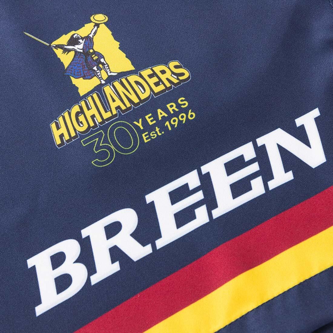 Pantaloncini Performance da Allenamento Highlanders Super Rugby da Uomo 5/7