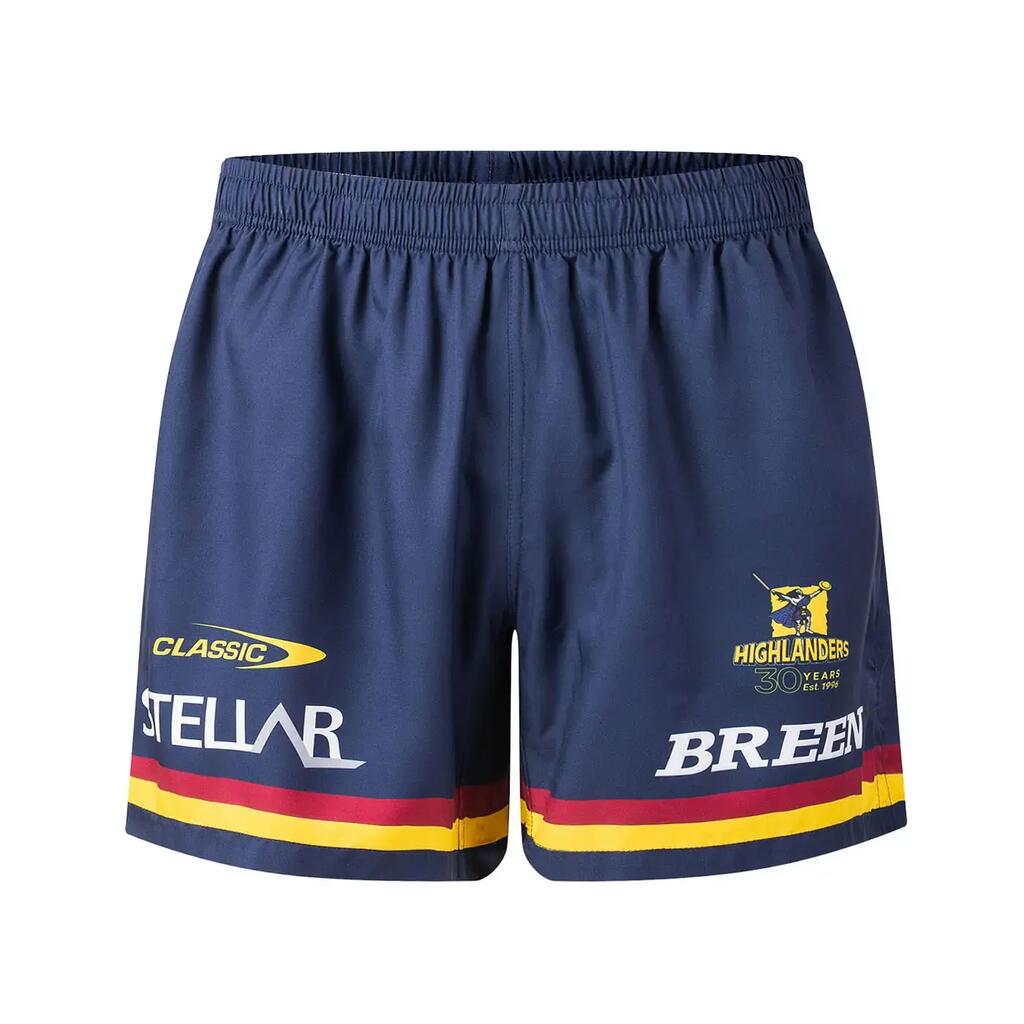 Highlanders Super Rugby Performance Training Shorts for Men
