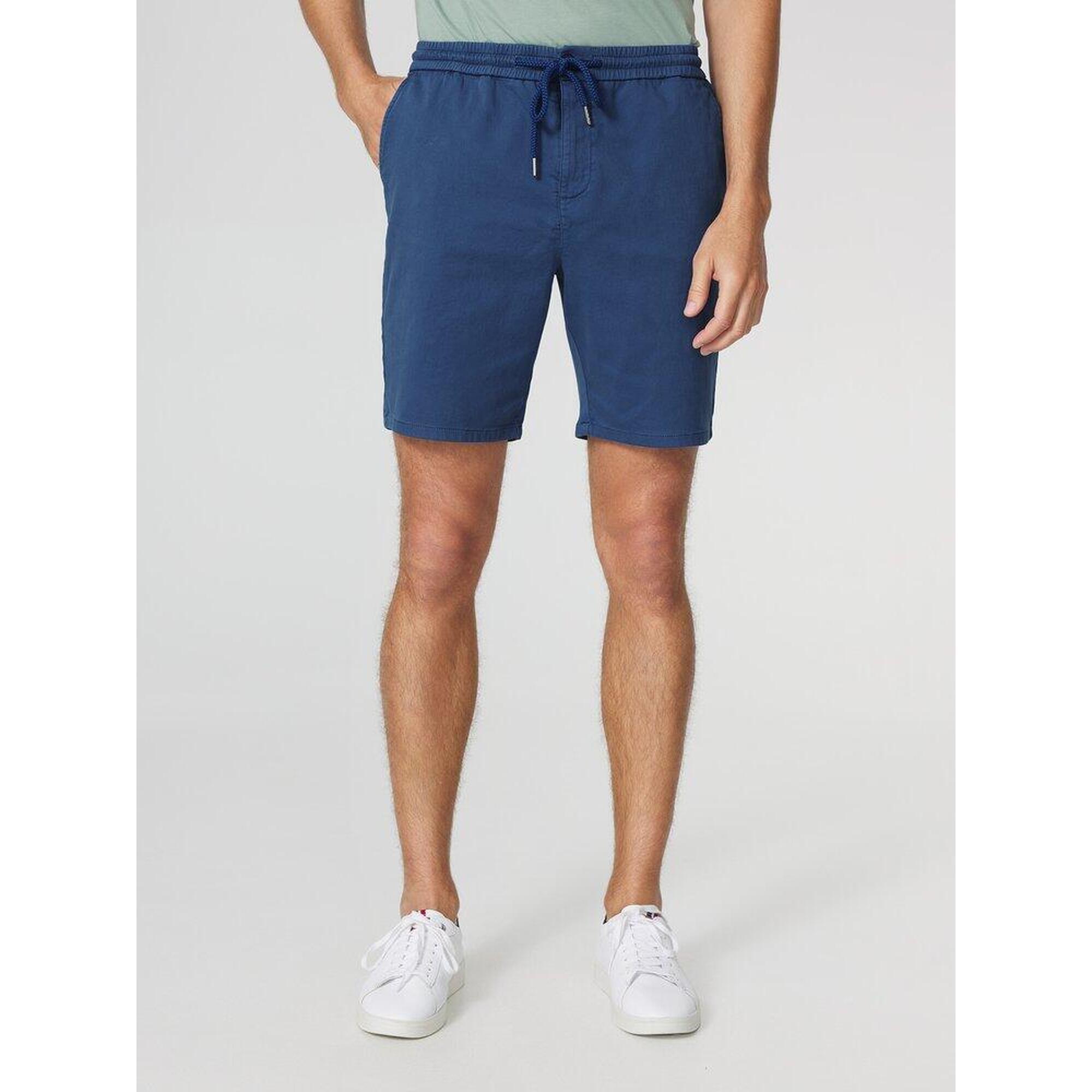 Tbs - Bermuda Homme À Ceinture Élastiquée Foxeeber - Encre - Short De Protection - Bleu - Decathlon
