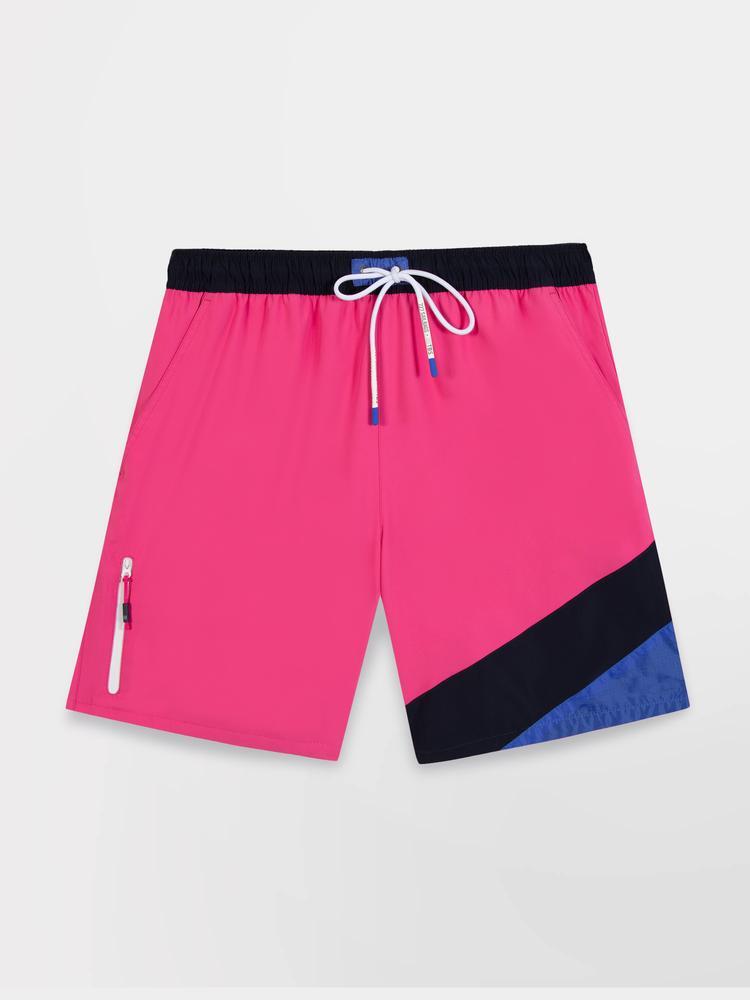 Short de bain homme CARIBEAN - Magenta 2/5