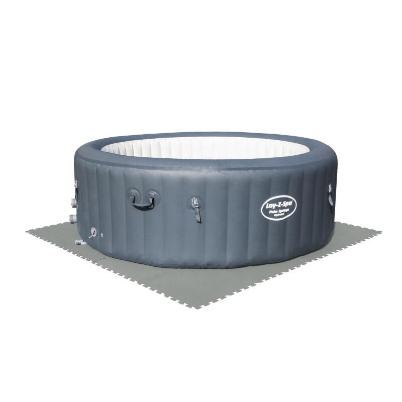 Bestway Lot de 9 tapis de sol pour piscine - 50 x 50 cm - gris 4/7