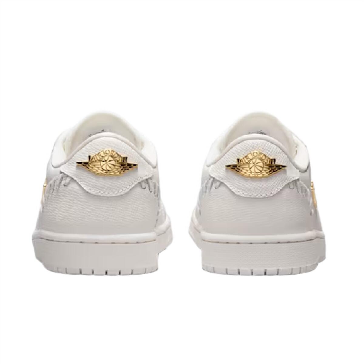 Jordan 1 Low Method of Make Sail Metallic Gold Donna 3/3
