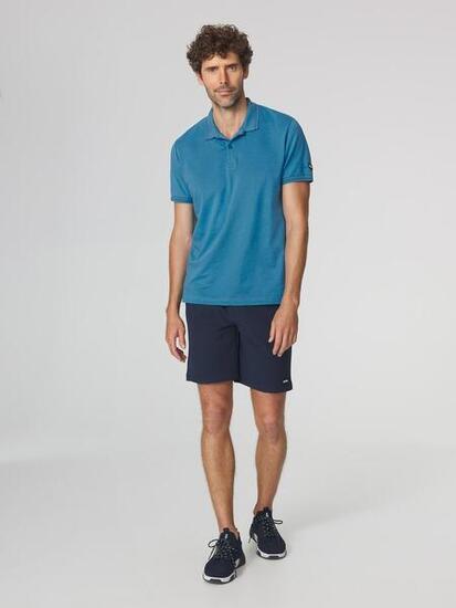 Polo homme ATTONPOL Atlantique manches courtes, coupe ajustée