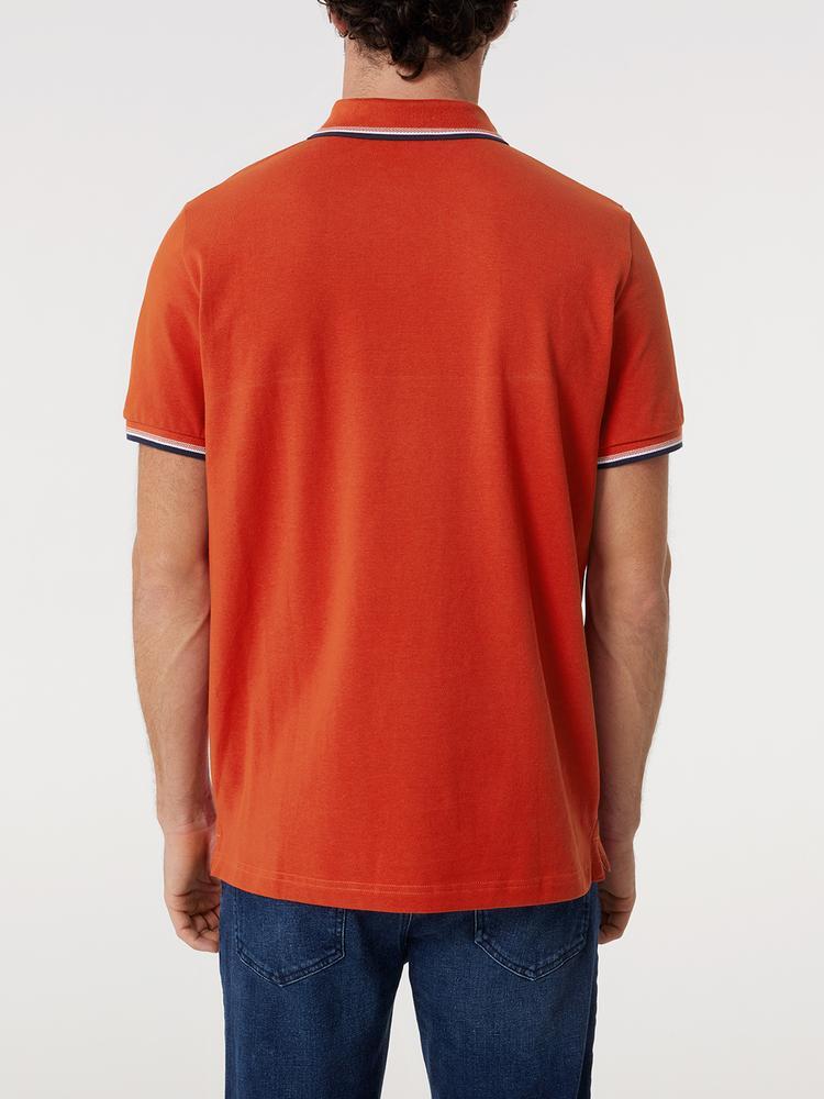 Polo homme manches courtes YVANEPOL Lave 100% coton 5/5