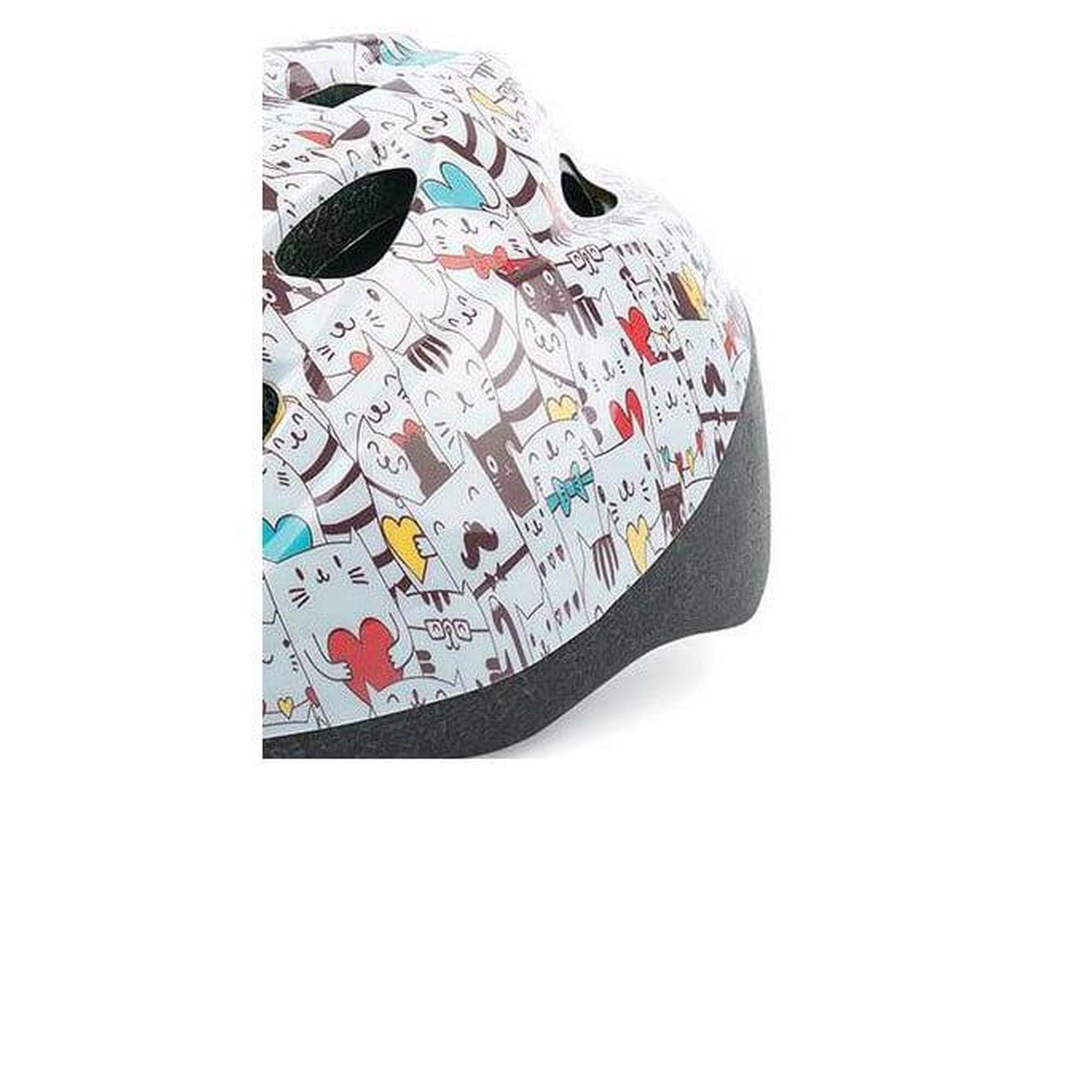 Cască de protecție Polisport Junior Cats, 52-56 cm.