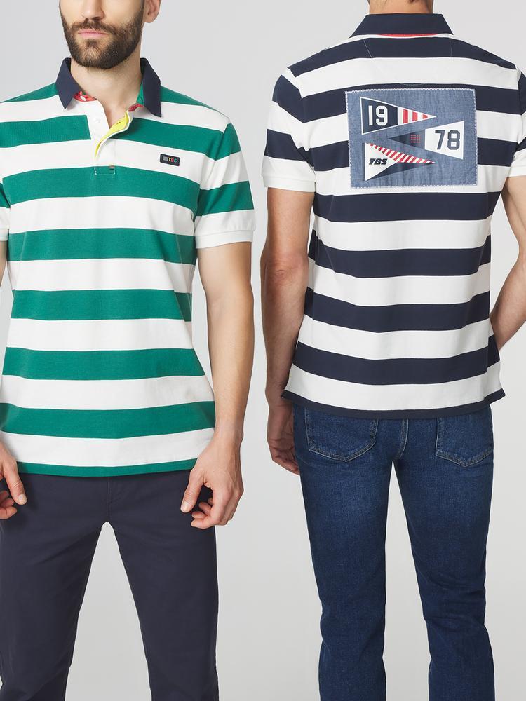 Polo manches courtes Homme SERGOPOL - Navy 4/5